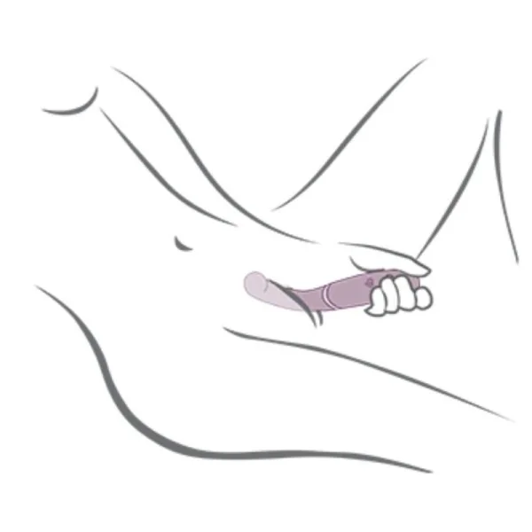 GEMINI DUAL VIBRATOR G-SPOT KLITORIS STIMULATOR LILA VON ROCKS-OFF