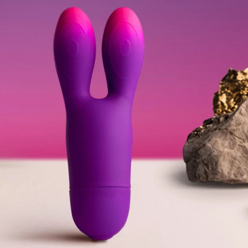 GLO-GIRL BUNNY LILA FLEXIBLER VIBRATOR VON ROCKS-OFF 2