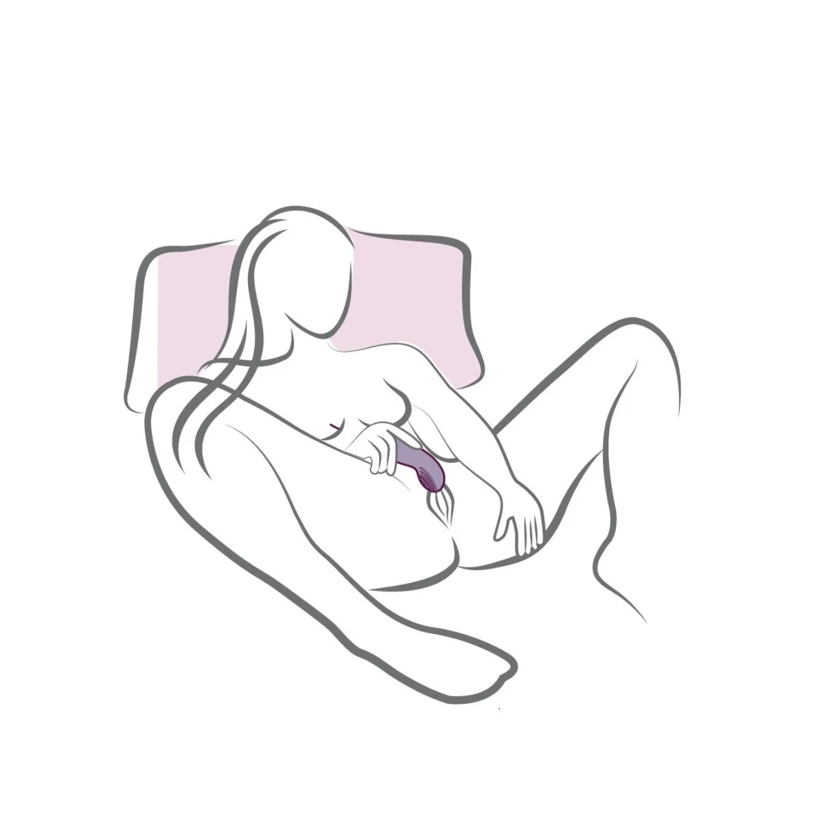 GLOW GIRL VIBE DISCREET LILA G-PUNKT-VIBRATOR VON ROCKS-OFF