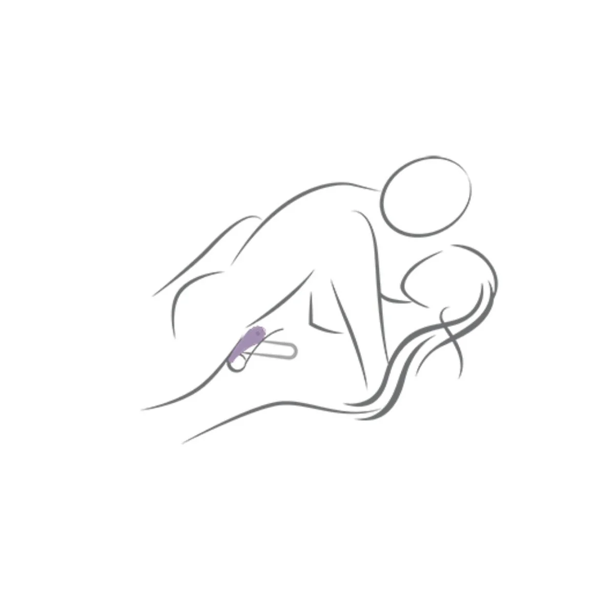 SPIRE SCHWARZER VIBRIERENDER PENISRING VON ROCKS-OFF