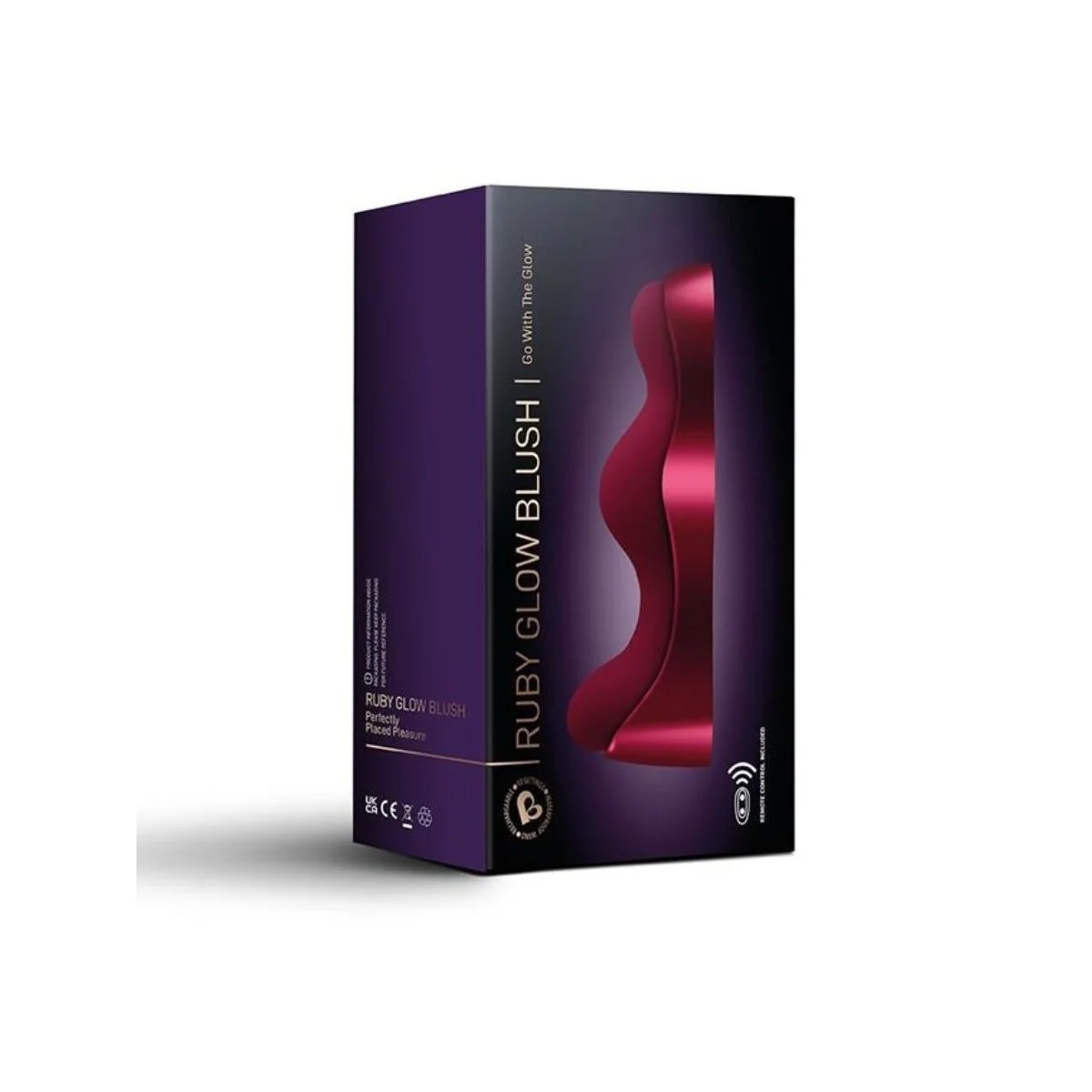 RUBY GLOW BLUSH RED G-SPOT VIBRATOR VON ROCKS-OFF