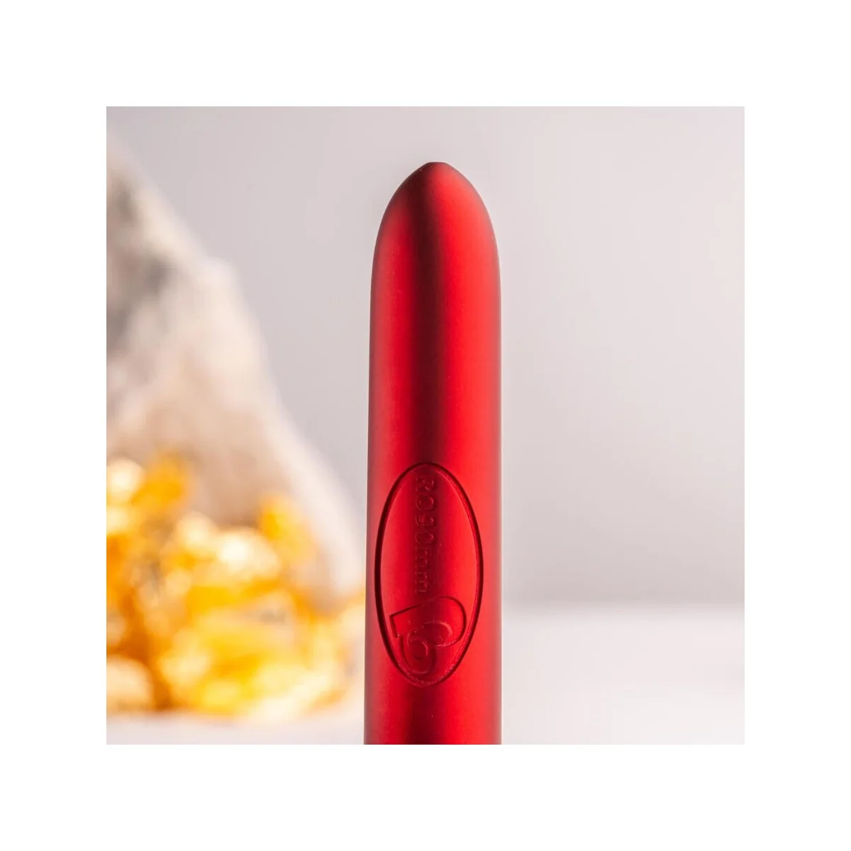 RO-90 SCARLET VELVET VIBRIERENDES BULLET ROT VON ROCKS-OFF