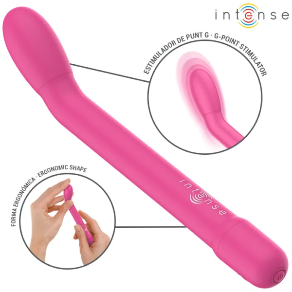KARLIE WIEDERAUFLADBARER G-SPOT-STIMULATOR ROSA VON INTENSE FUN
