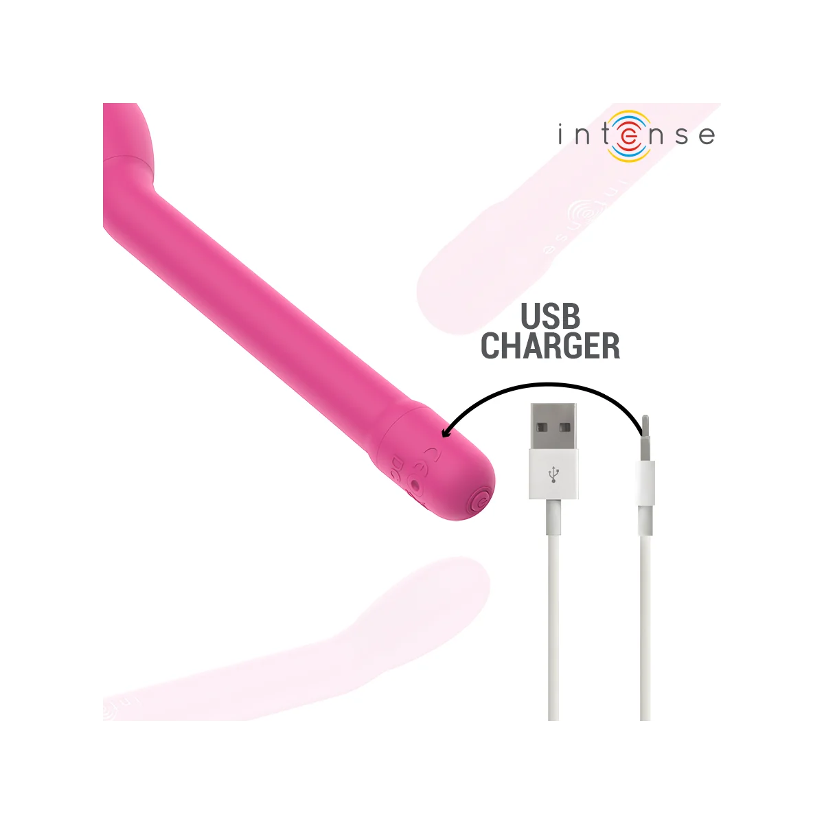 KARLIE WIEDERAUFLADBARER G-SPOT-STIMULATOR ROSA VON INTENSE FUN