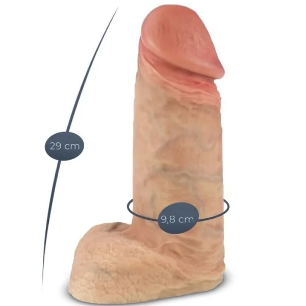 MODELL 1 XTREME PREMIUM SILIKON REALISTISCHER PENIS 28 CM VON SILEXD