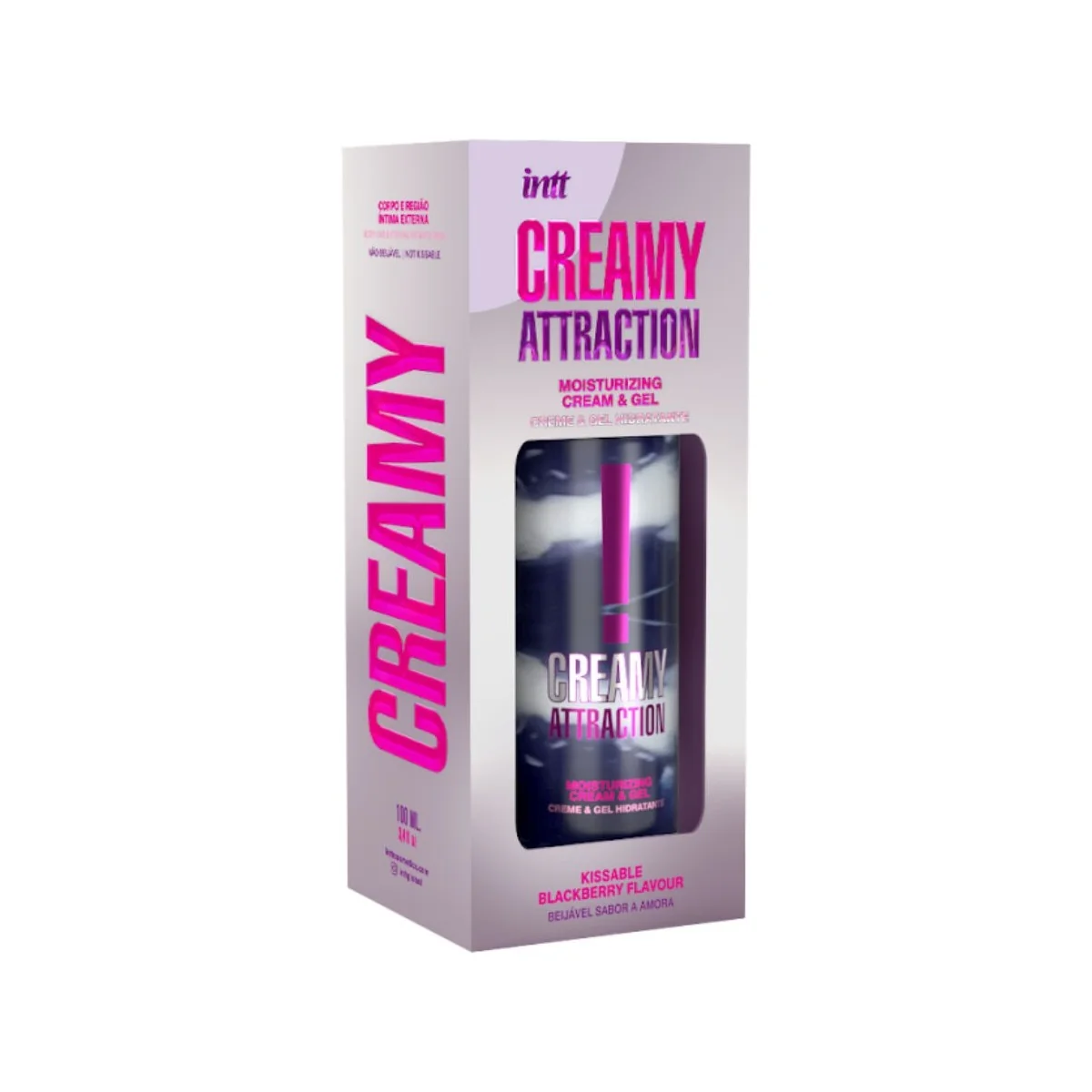 KISSABLE CREME UND GEL MIT BROMBEERGESCHMACK 100 ML VON INTT RELEASES