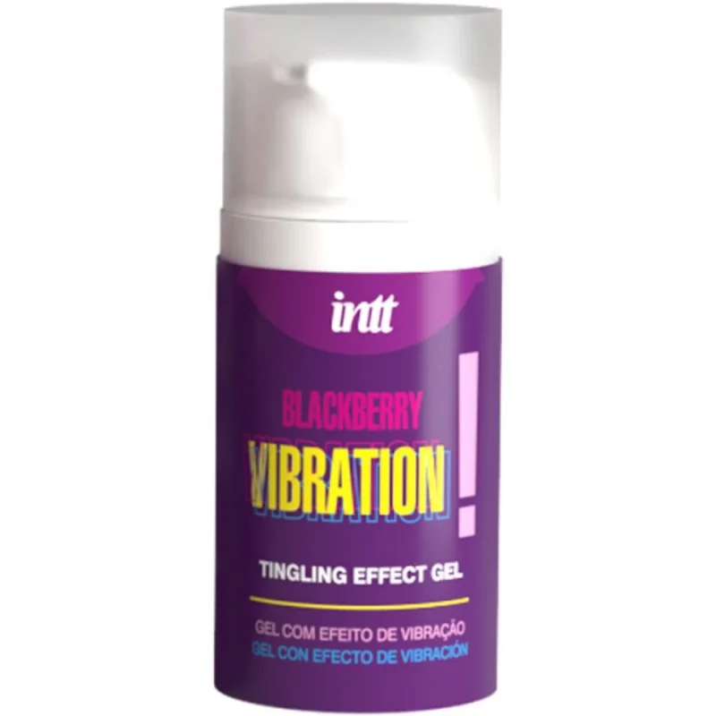 FLÜSSIGE VIBRATIONSGEL MIT BROMBEERGESCHMACK 15 ML VON INTT RELEASES