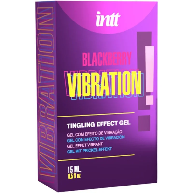 FLÜSSIGE VIBRATIONSGEL MIT BROMBEERGESCHMACK 15 ML VON INTT RELEASES 2