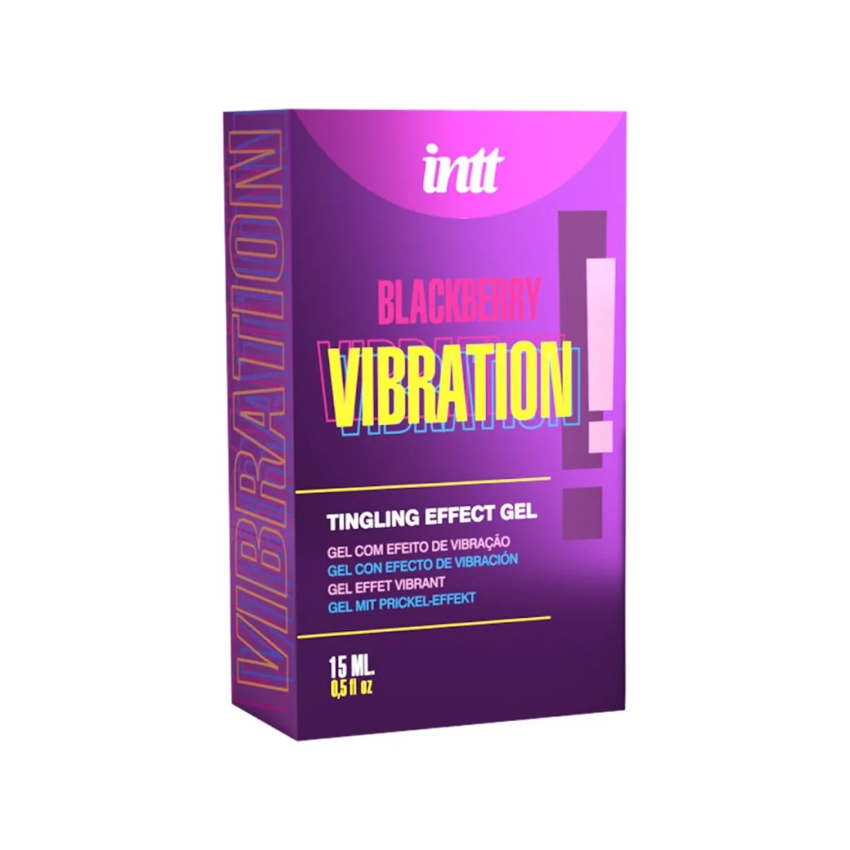 FLÜSSIGE VIBRATIONSGEL MIT BROMBEERGESCHMACK 15 ML VON INTT RELEASES