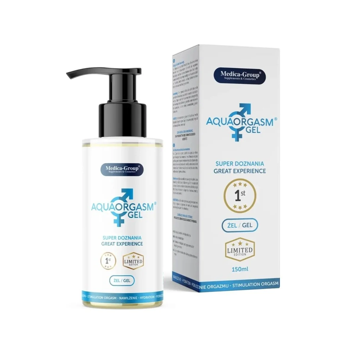 AQUA ORGASM INTIMGEL 150 ML VON MEDICA GROUP