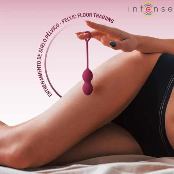 CHARLI KEGEL BALL KIT BURGUND VON INTENSE HEALTH & FUN