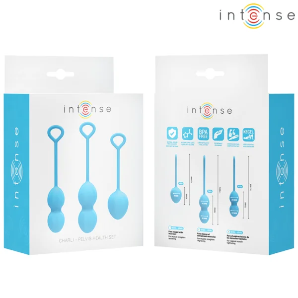 CHARLI KEGEL BALL KIT BLAU VON INTENSE HEALTH & FUN