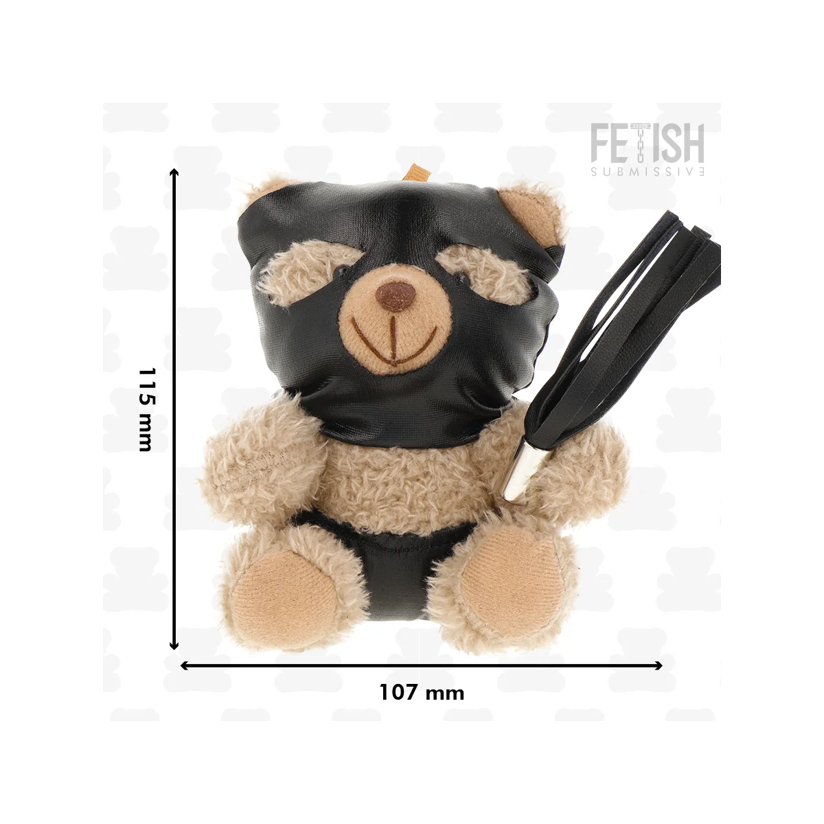 LUNO BDSM TEDDYBÄR MODELL 7 VON FETISH SUBMISSIVE REBEL TOYS