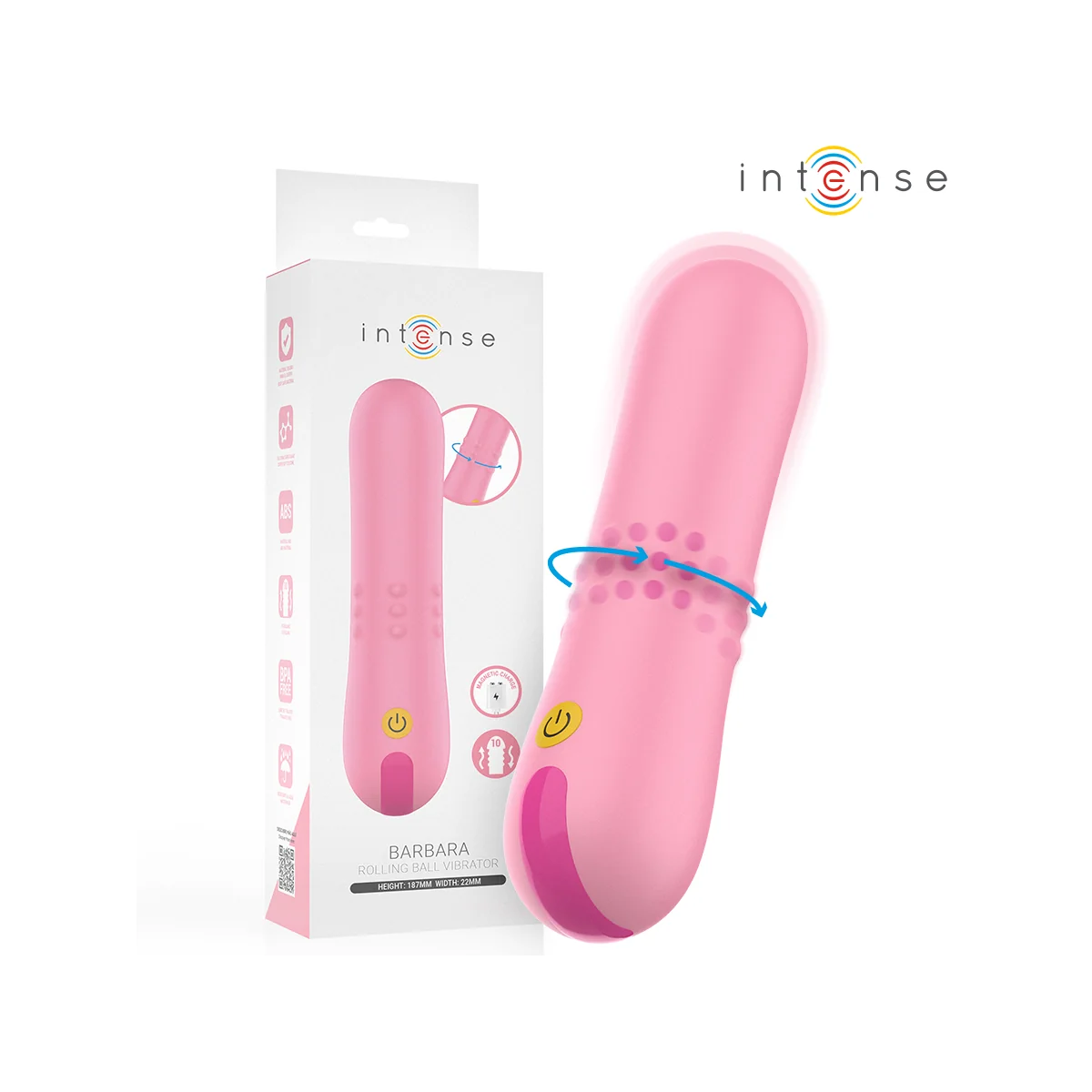 BARBARA ROLLING BALL VIBRATOR VON INTENSE FUN