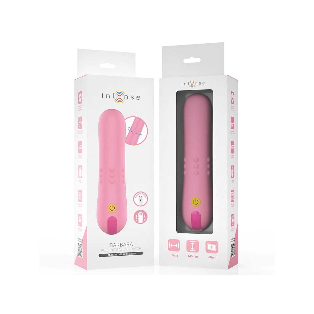 BARBARA ROLLING BALL VIBRATOR VON INTENSE FUN