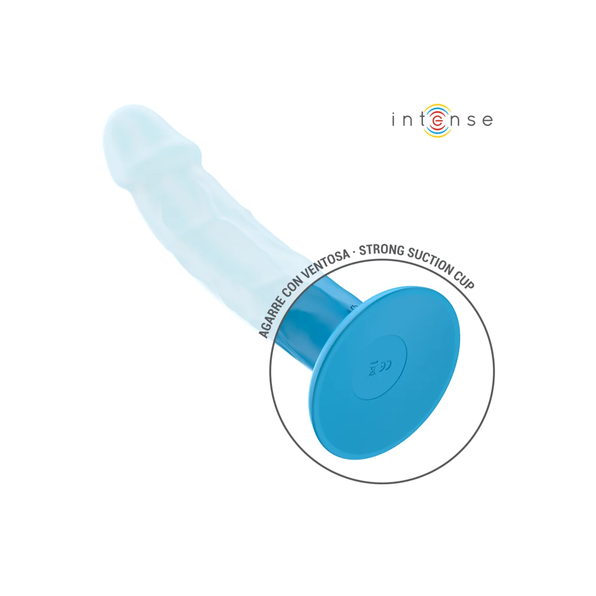 PHOEBE REALISTISCHER VIBRATOR 10 VIBRATIONEN BLAUE MIT FERNBEDIENUNG VON INTENSE FUN