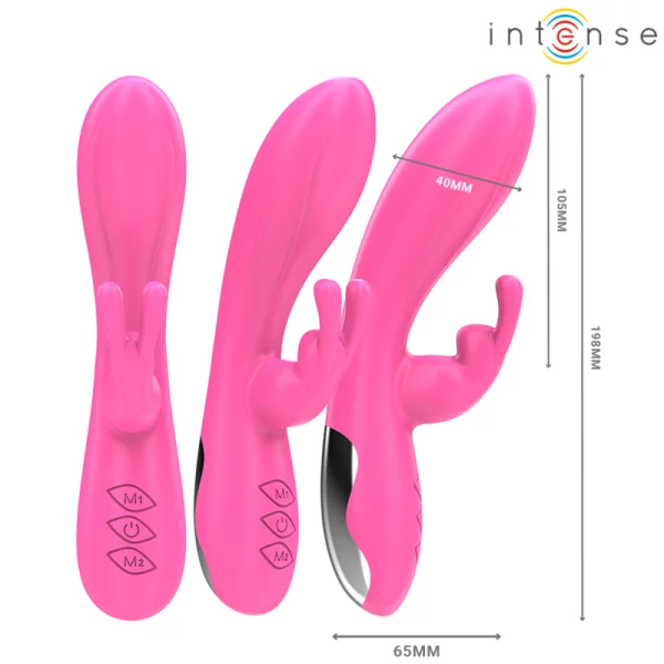 RANDALL RABBIT VIBRATOR 10 VIBRATIONEN ROSA VON INTENSE FUN