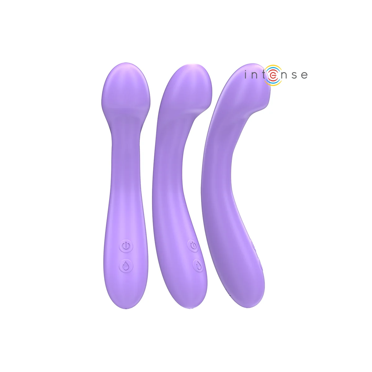 BECKY VIBRATOR 19 CM HEIZBAR 7 VIBRATIONEN LILA VON INTENSE FUN