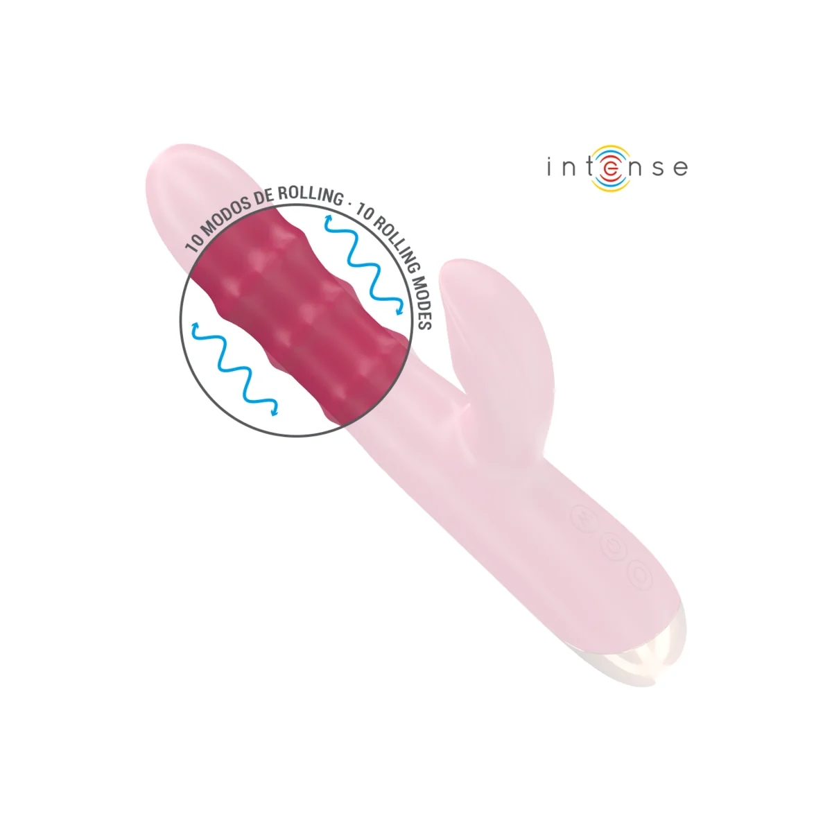 CHLOE MULTIFUNKTIONSVIBRATOR 3 IN 1 ROT VON INTENSE FUN