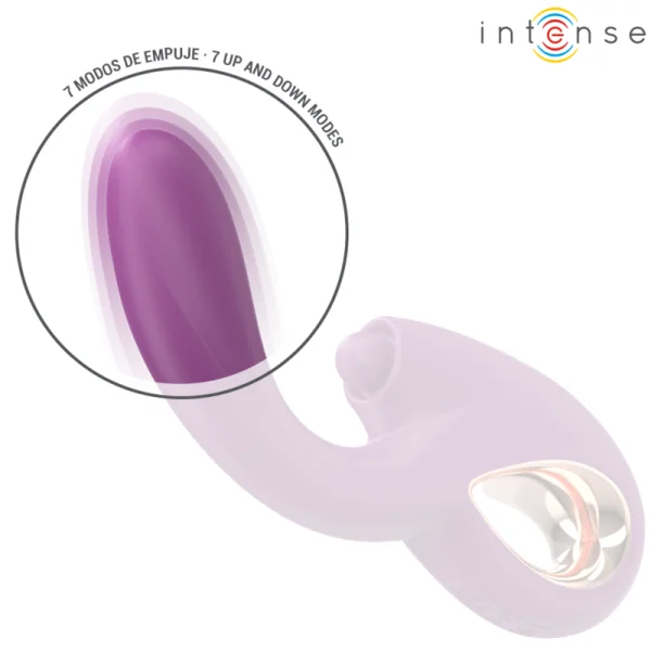 LALI MULTIFUNKTIONS-G-PUNKT-VIBRATOR TAPPING & STOSS & VIBRATION LILA VON INTENSE FUN