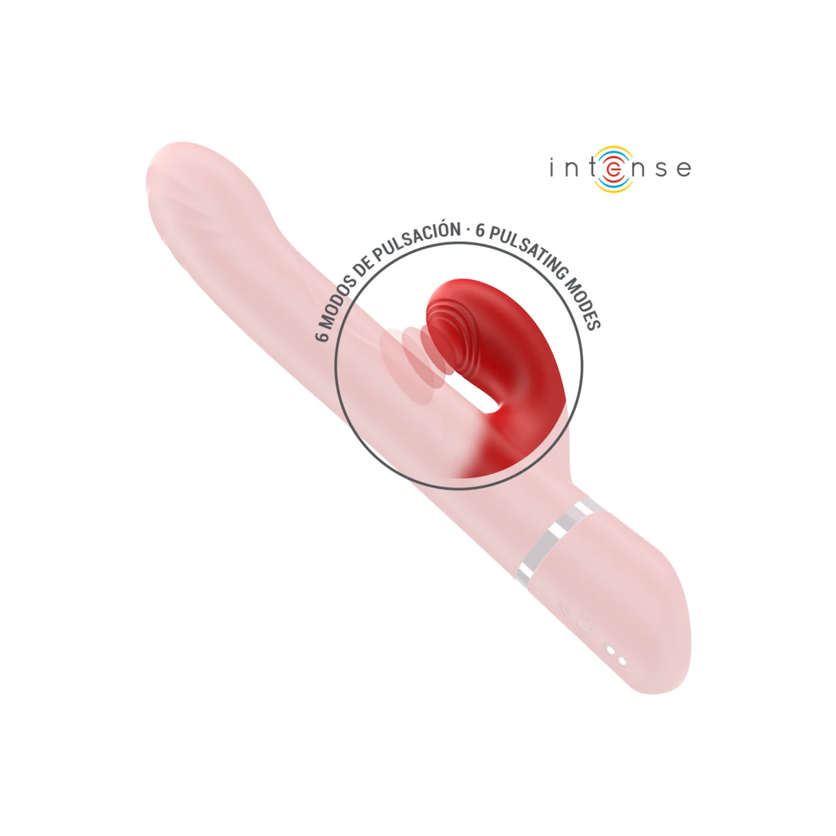 LELE MULTIFUNKTIONSVIBRATOR ROTIEREND & OSZILLATION & STIMULATION ROT VON INTENSE FUN