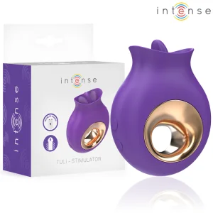 TULI KLITORISSTIMULATOR 9 VIBRATIONEN & 9 OSZILLATIONEN LILA VON INTENSE FUN