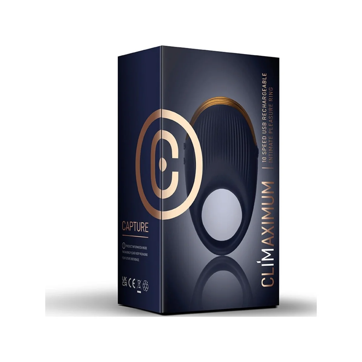 CAPTURE SENSORY COCK RING VIBRATOR VON CLIMAXIMUM