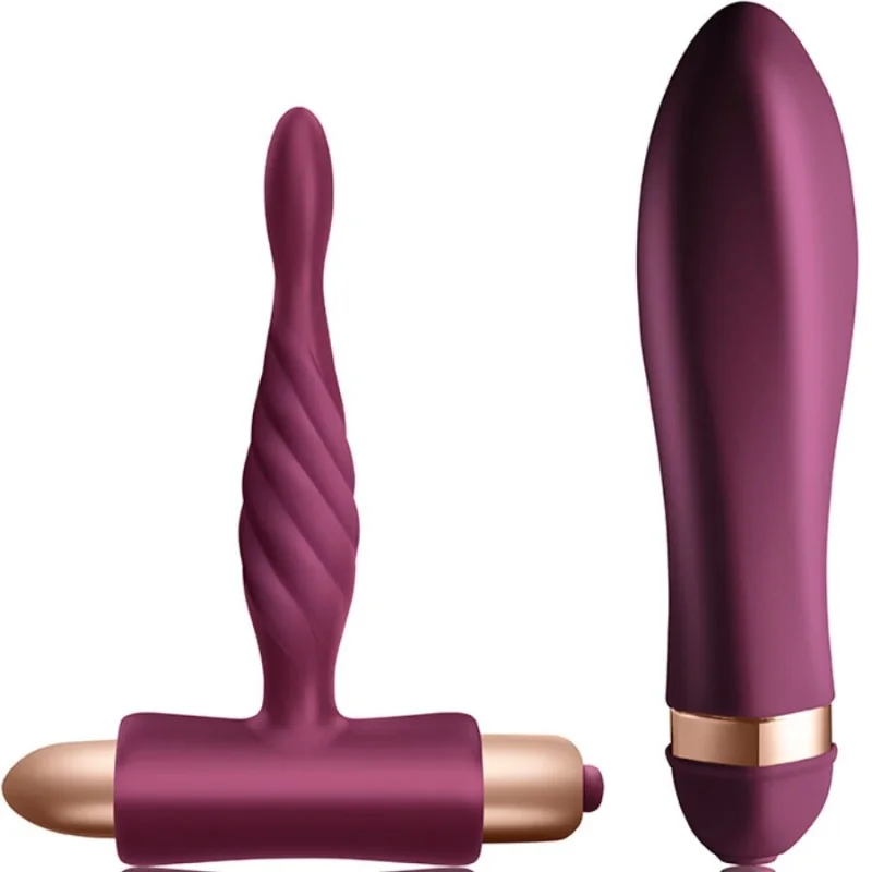 DARE KIT TWISTED VIBRATOR + ANAL PLUG ANFÄNGER VON CLIMAXIMUM