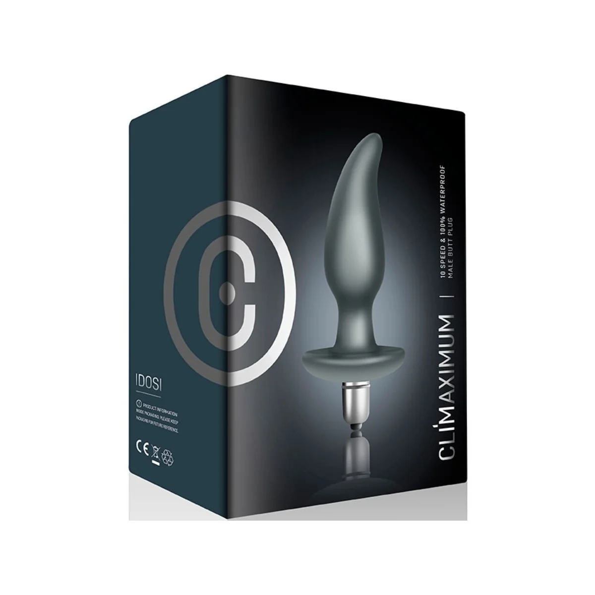 IDOSI BULLET VIBRIERENDER ANALPLUG VON CLIMAXIMUM