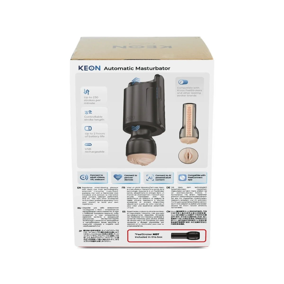 KEON WIFI AUTOMATISCHER MASTURBATOR VON KIIROO