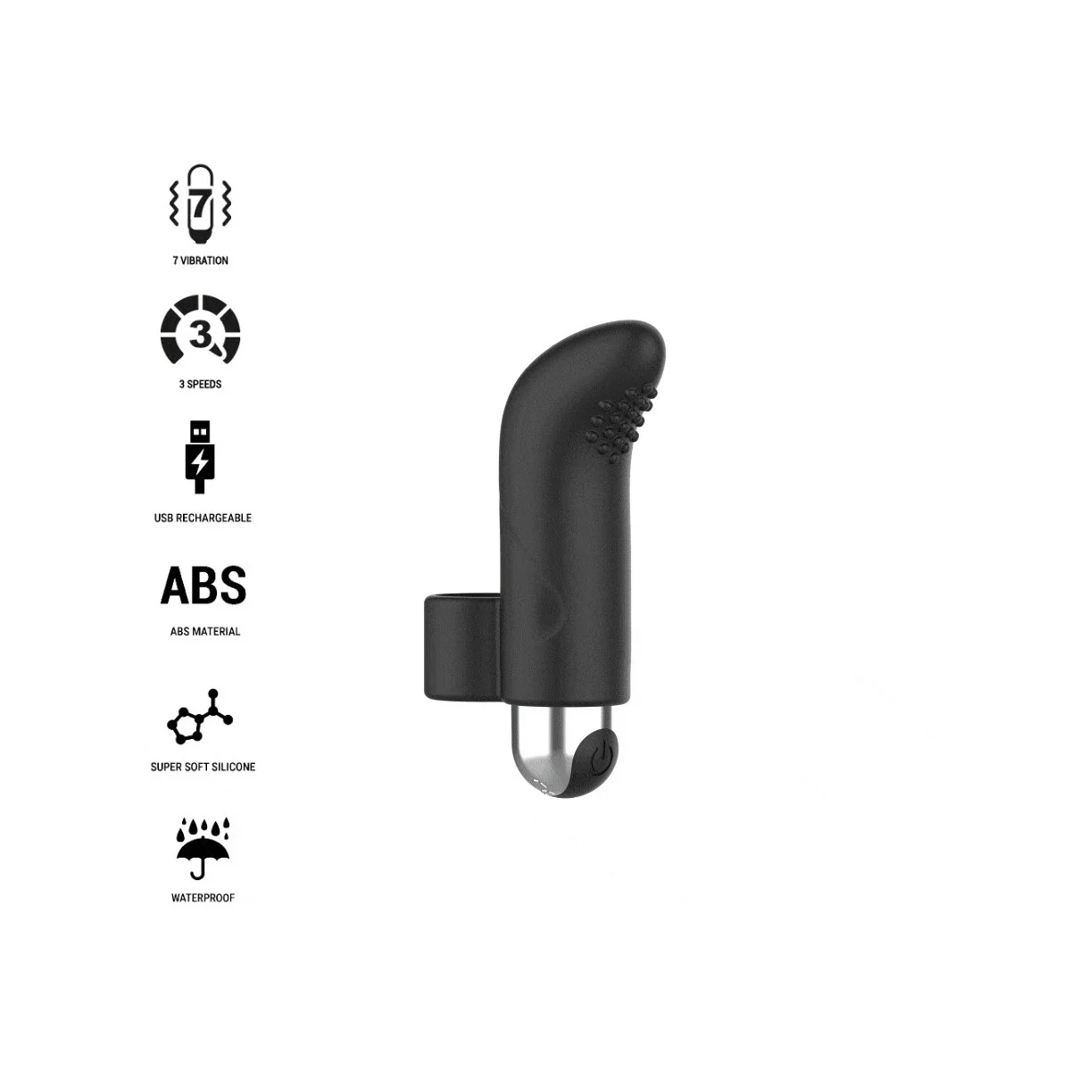 DAMIANUS WIEDERAUFLADBARER FINGERSTIMULATOR VON INTENSE FUN