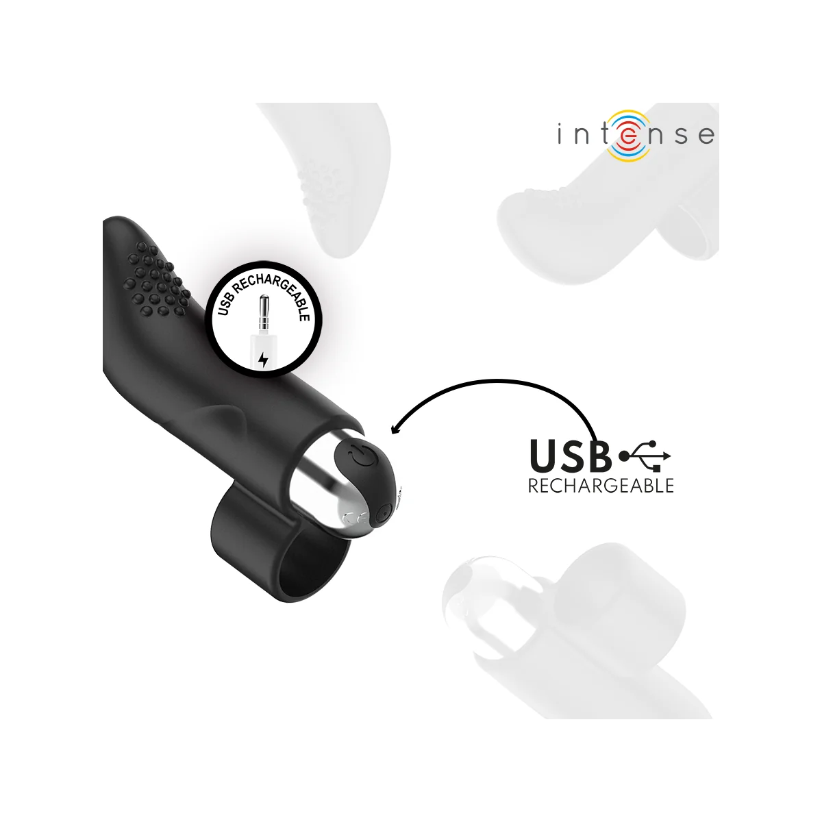 DAMIANUS WIEDERAUFLADBARER FINGERSTIMULATOR VON INTENSE FUN