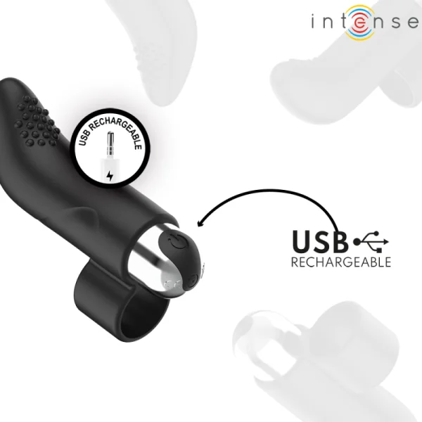 DAMIANUS WIEDERAUFLADBARER FINGERSTIMULATOR VON INTENSE FUN