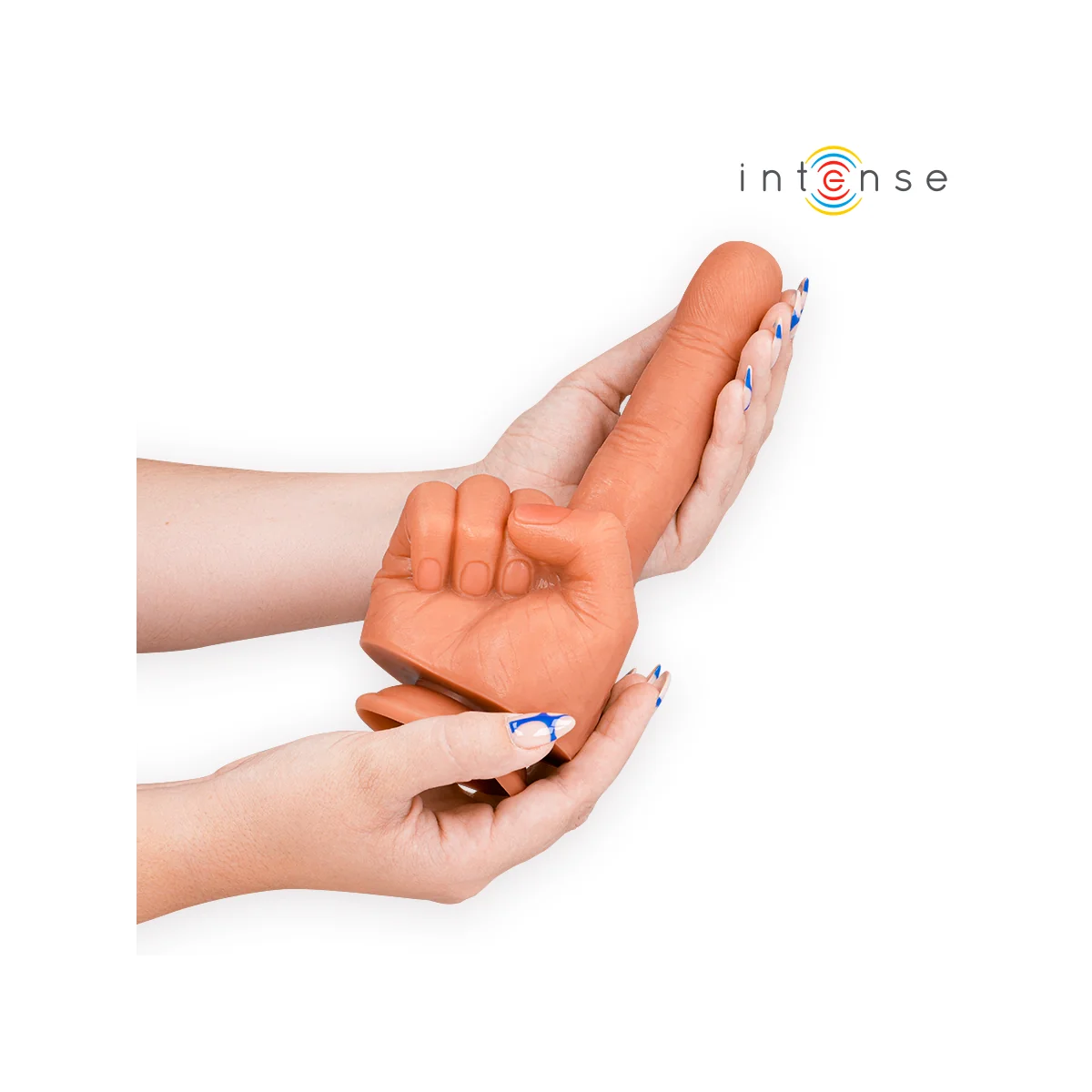 HUBERT G-SPOT STIMULATOR FLEXIBLE HAND 14,2 CM VON INTENSE FUN