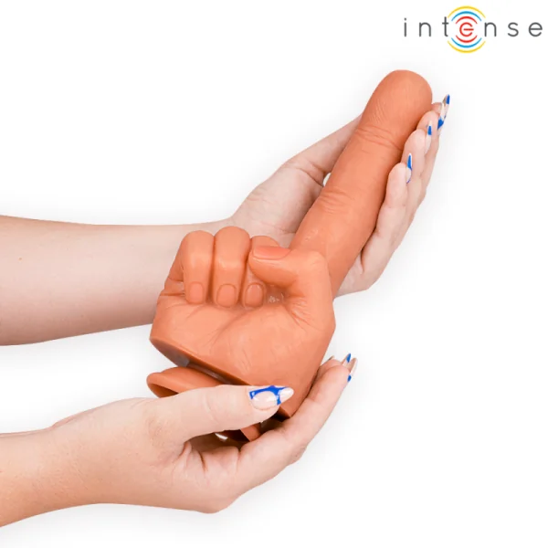 HUBERT G-SPOT STIMULATOR FLEXIBLE HAND 14,2 CM VON INTENSE FUN