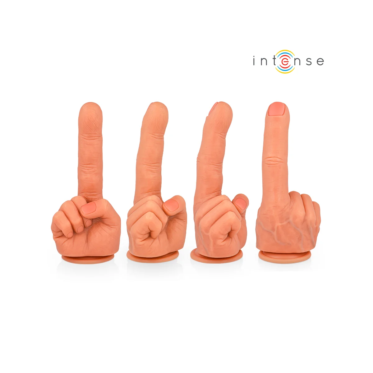 HUBERT G-SPOT STIMULATOR FLEXIBLE HAND 14,2 CM VON INTENSE FUN