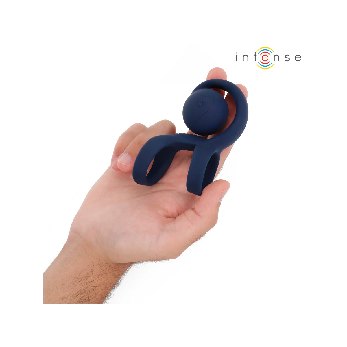 TYSON COCK RING MIT VIBRIERENDER KUGEL Ø 3,2 CM VON INTENSE FUN