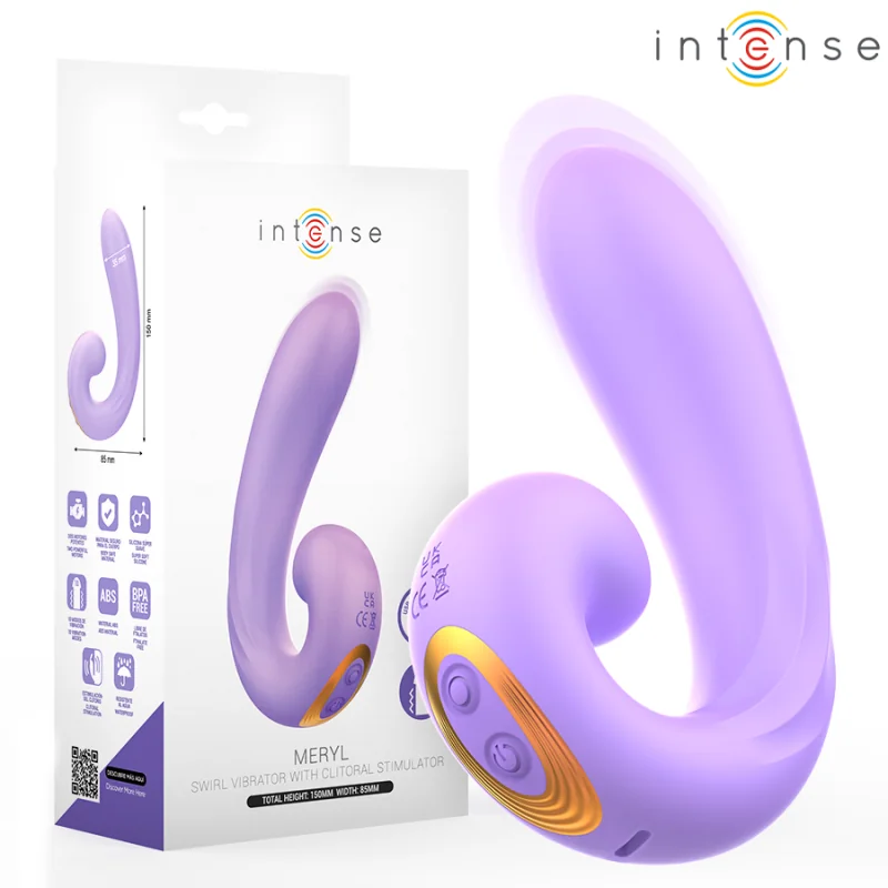 MERYL DOPPELVIBRATION KLITORISSTIMULATOR VON INTENSE FUN
