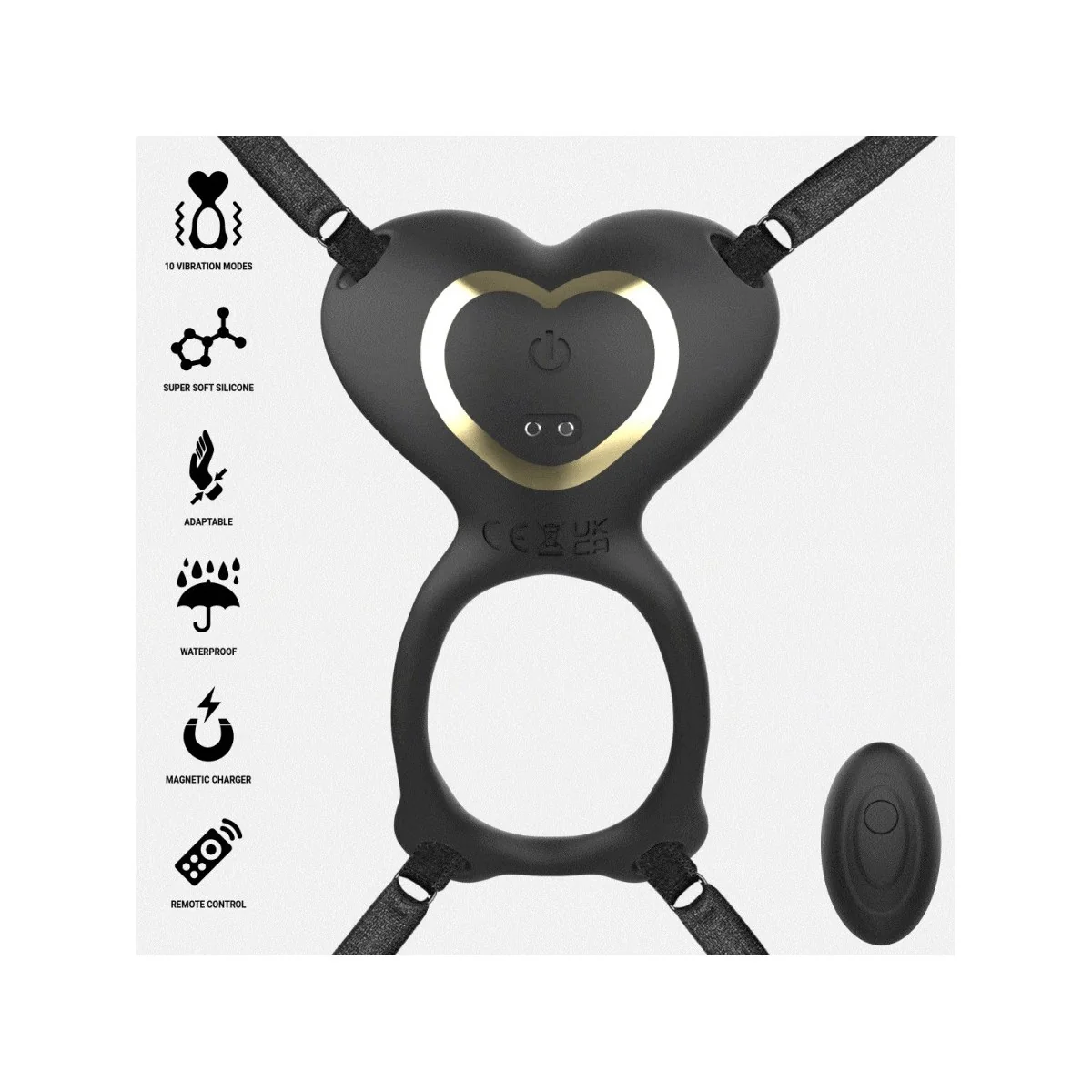 HERZ-PANTY-PARTNERVIBRATOR MIT FERNBEDIENUNG VON IBIZA