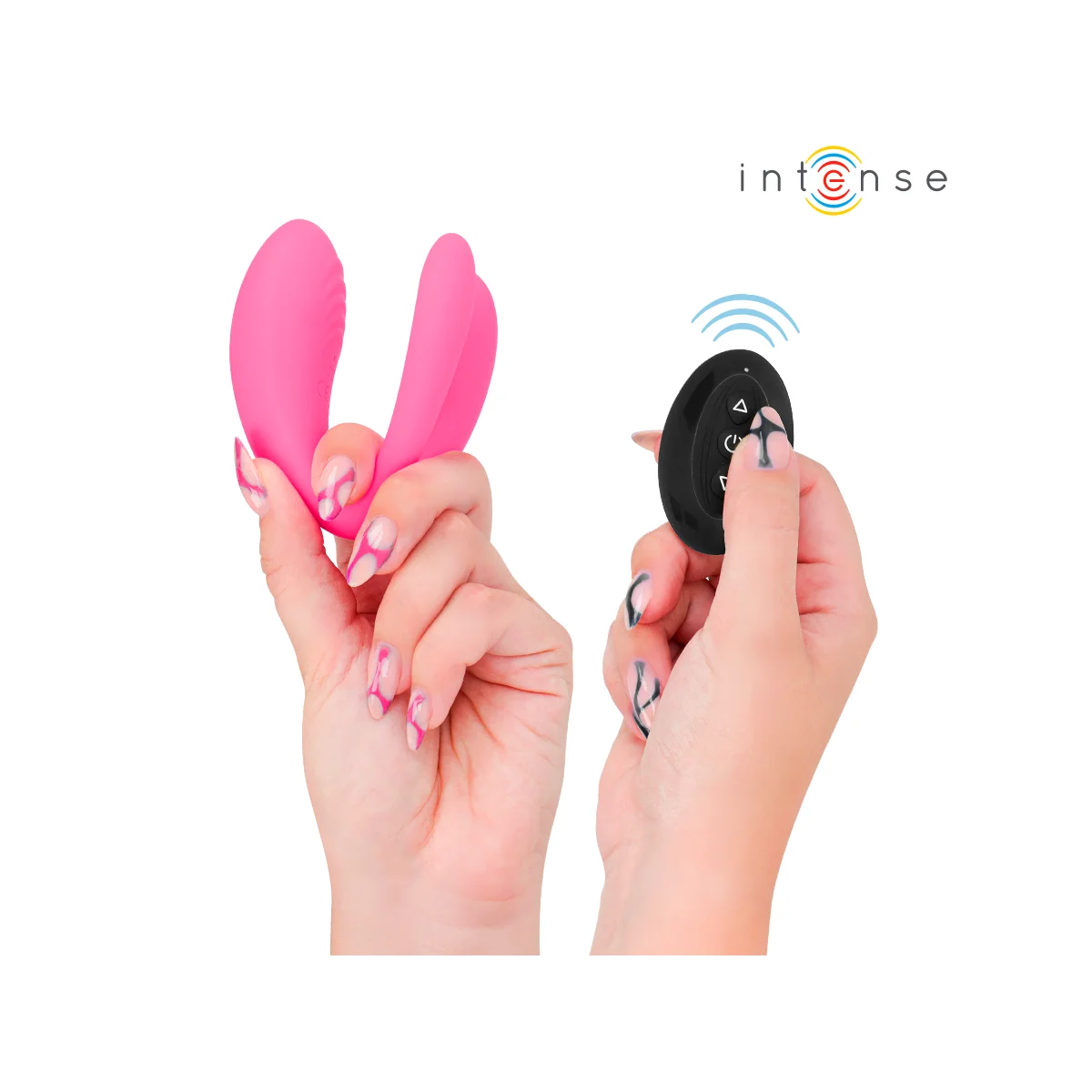 JULIA DOPPELVIBRATOR-KLEMMENSTIMULATOR MIT FERNBEDIENUNG VON INTENSE COUPLES TOYS