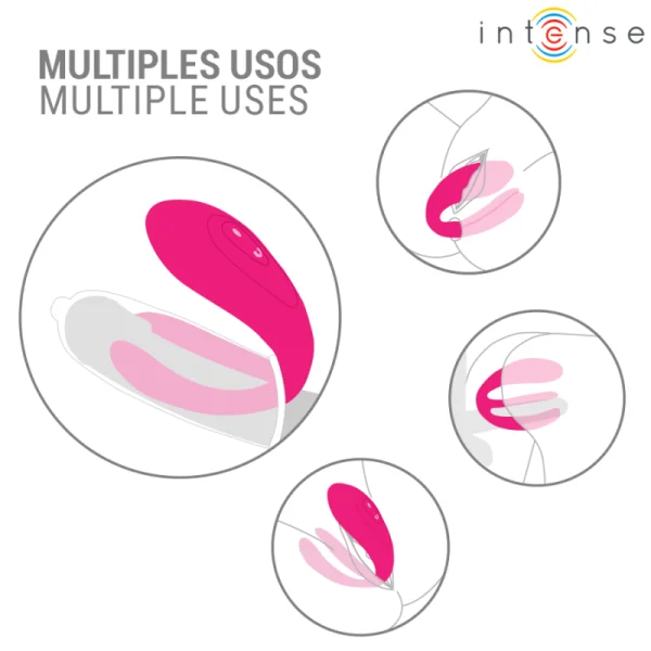 JULIA DOPPELVIBRATOR-KLEMMENSTIMULATOR MIT FERNBEDIENUNG VON INTENSE COUPLES TOYS