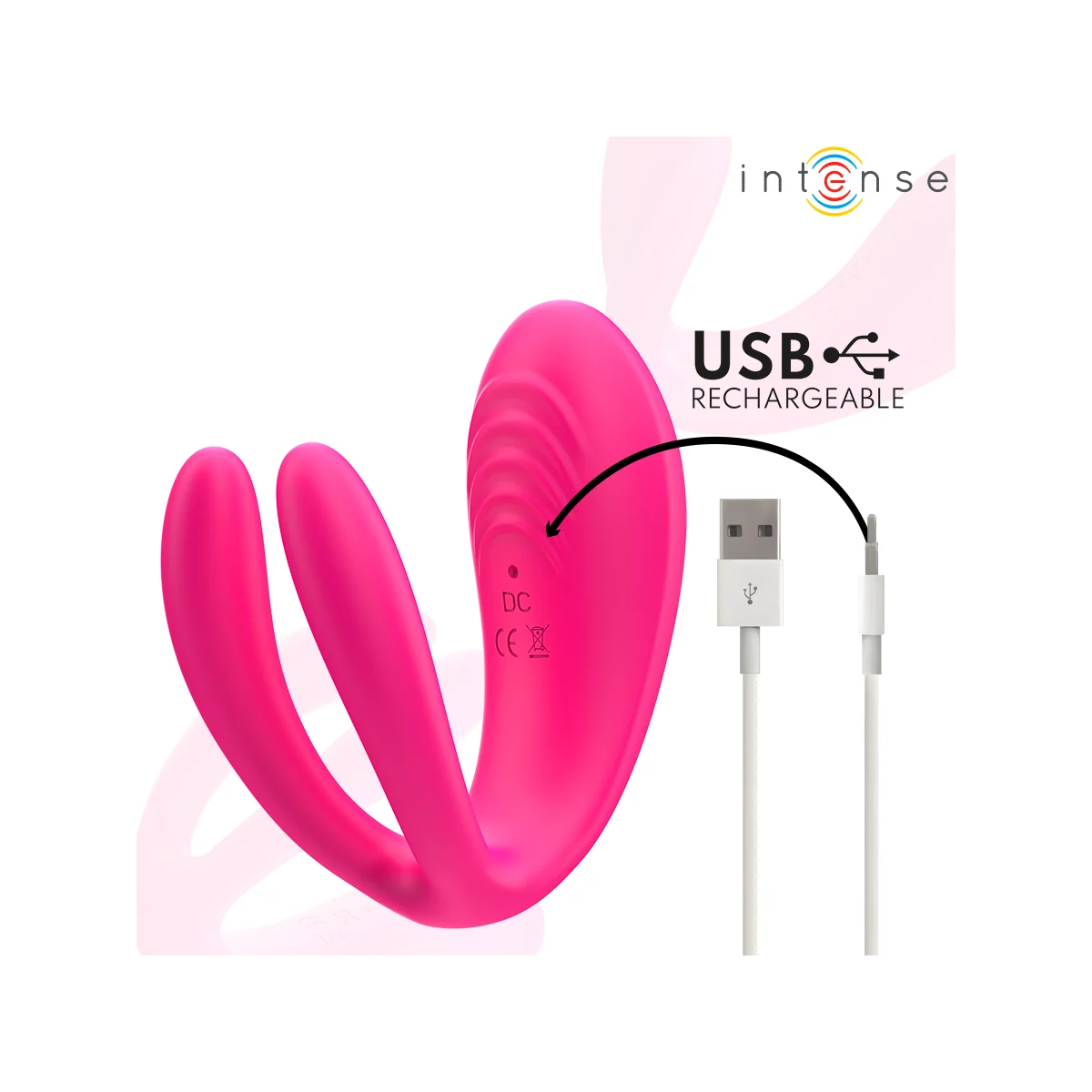 JULIA DOPPELVIBRATOR-KLEMMENSTIMULATOR MIT FERNBEDIENUNG VON INTENSE COUPLES TOYS