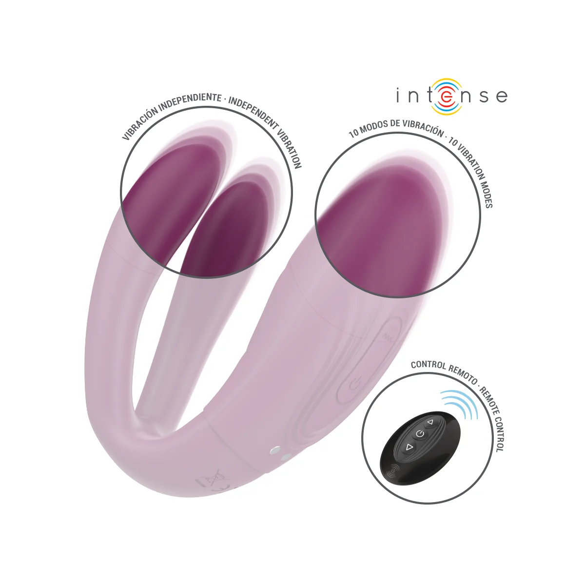 SANDRA KLAPPE- UND VIBRATIONSKLEMMSTIMULATOR MIT FERNBEDIENUNG VON INTENSE COUPLES TOYS