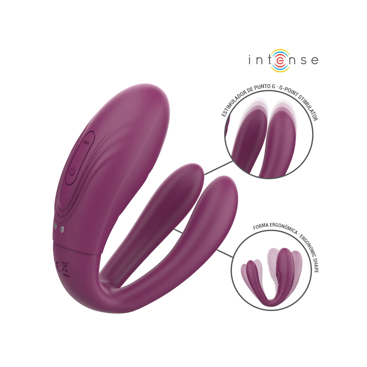 SANDRA KLAPPE- UND VIBRATIONSKLEMMSTIMULATOR MIT FERNBEDIENUNG VON INTENSE COUPLES TOYS