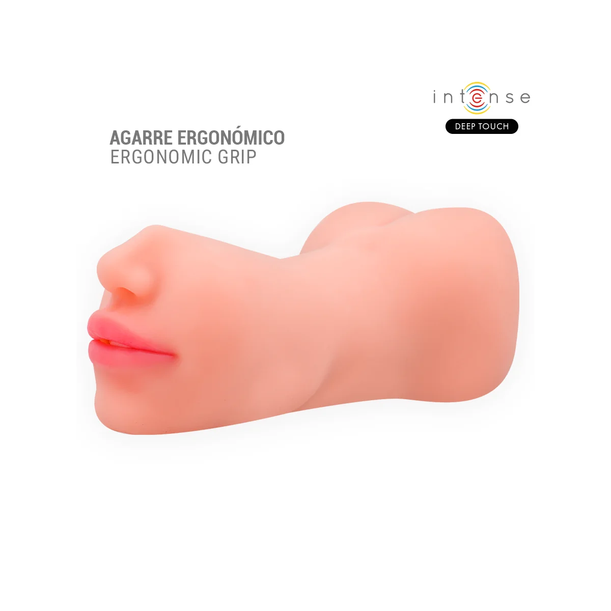 RILEY DOPPELMUSTURBATOR FÜR MUND UND VAGINA VON INTENSE DEEP TOUCH