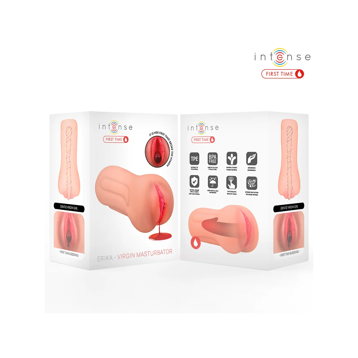 INTENSE FIRST TIME - ERIKA JUNGFRAU MASTURBATOR MIT BLUTUNG VON INTENSE FIRST TIME