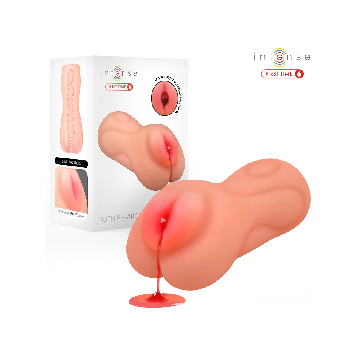 INTENSE FIRST TIME - SOPHIE JUNGFRAU MASTURBATOR MIT BLUTUNG VON INTENSE FIRST TIME