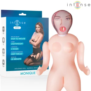 MONIQUE AUFBLASBARE PUPPE MIT DREI ÖFFNUNGEN VON INTENSE DOLLS