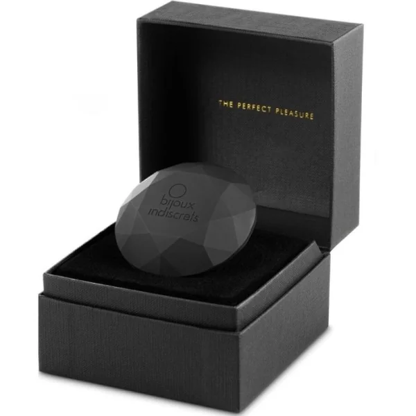 TWENTY ONE DIAMOND VIBRATOR LIMITED EDITION BLACK VON BIJOUX21 VIBRATING DIAMOND