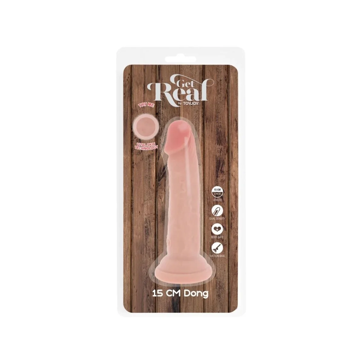 DELUXE REALISTISCHER PENIS 15 CM VON GET REAL